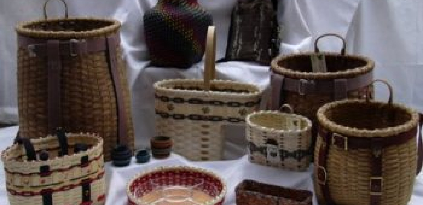 Linda Scherz Allen collection of baskets