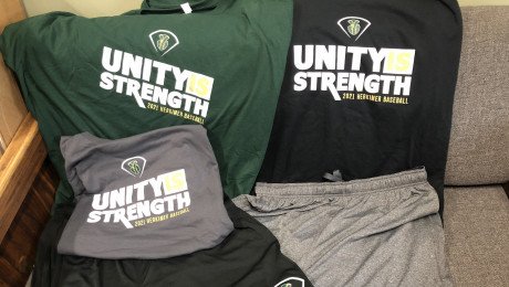 baseball 2021 unity is strength gear