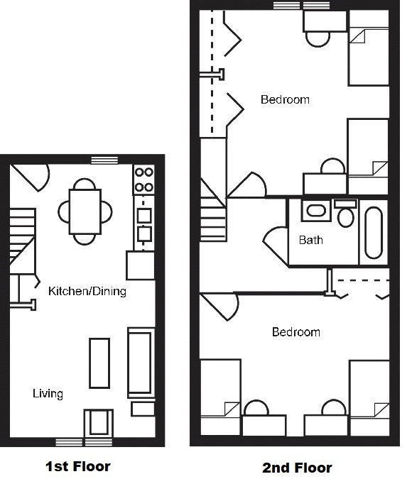 Campus Meadows Floorplan Town House