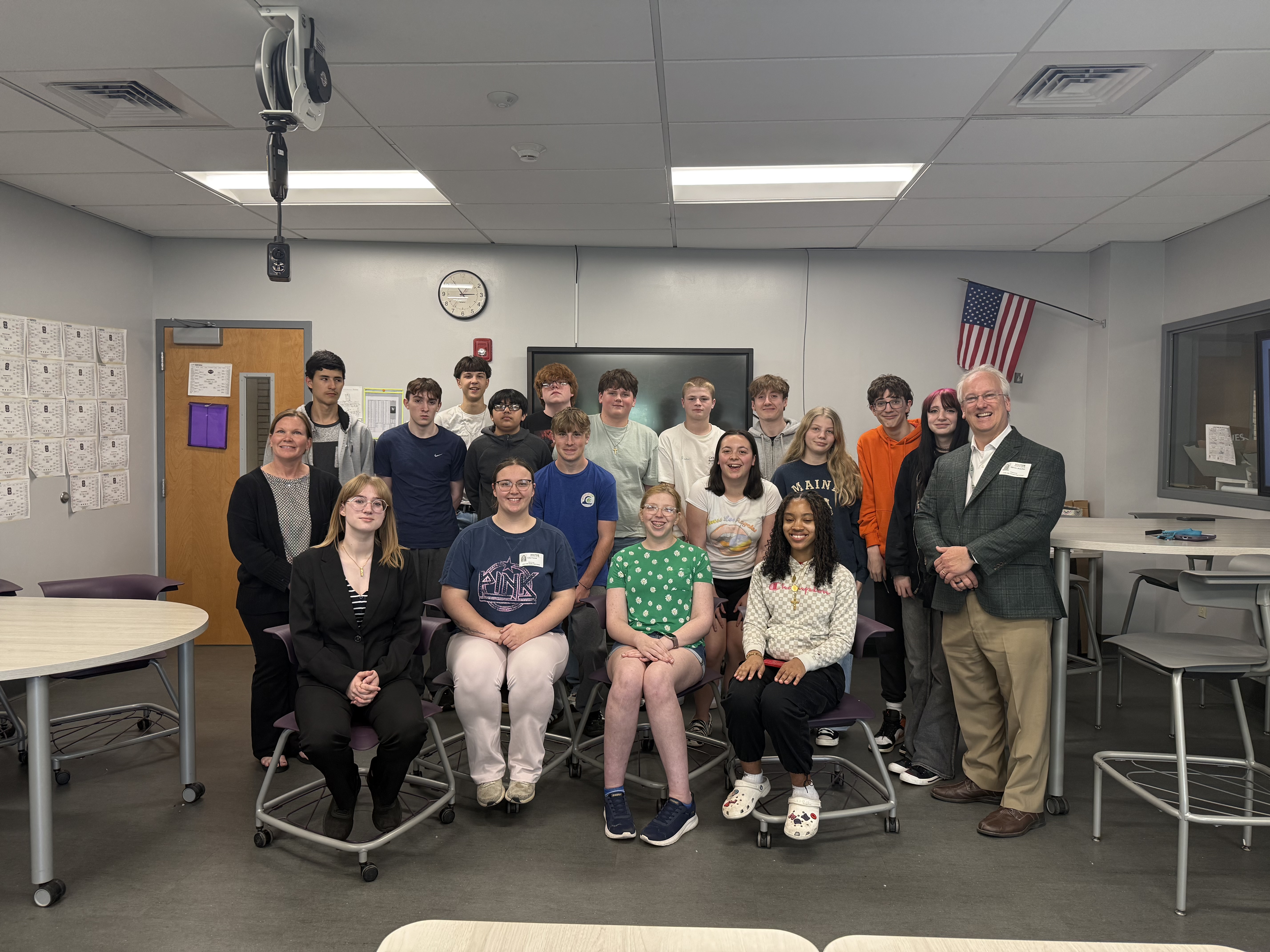 Business Club at Little Falls school