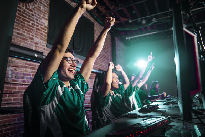 Esports green uniform image
