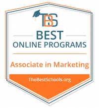 best online associate in marketing logo