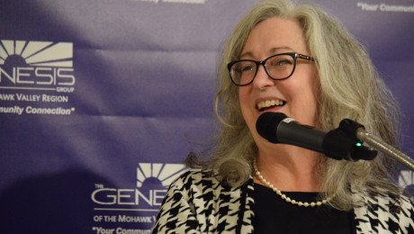 Carroll accepts Genesis award