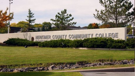herkimer college campus sign