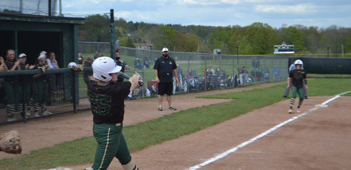 Young Softball Action vs Jefferson