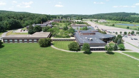 campus aerial shot news web