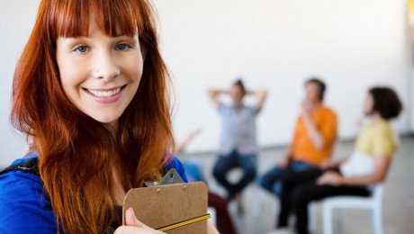 therapist psychology stock image