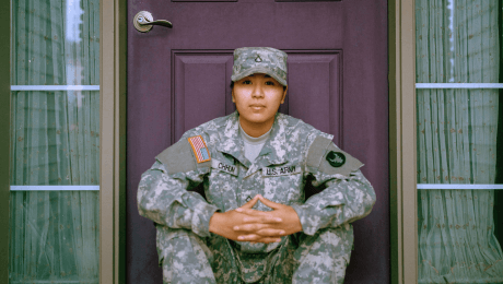 u.s. soldier veteran stock