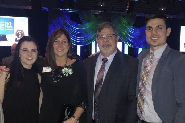 Bridget Martin Family at Athena Awards