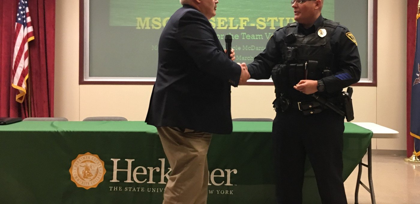 Officer Shea Manley Lifesaver Award March 2020