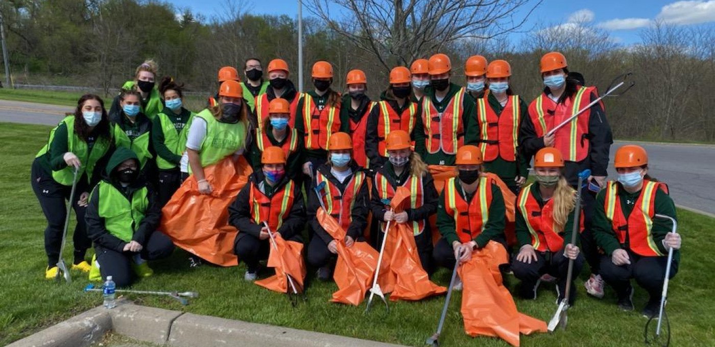 highway cleanup event spring 2021 2