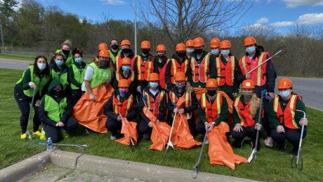 highway cleanup event spring 2021 2